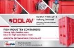 New winchable Dolav Ace plastic pallet box for fish